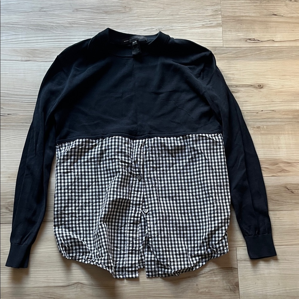 Marc By Marc Jacobs Black Knit Top